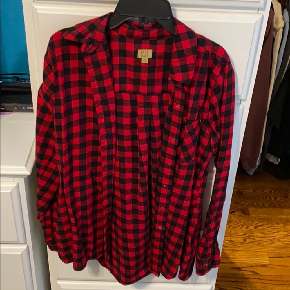 A button down flannel